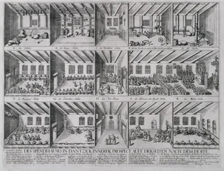 Shelter for the Children and the Elderly, 1707